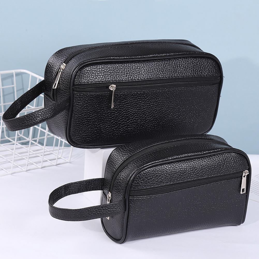 Men Accessories Box - Men Business Travel Bag Vintage Wristlet