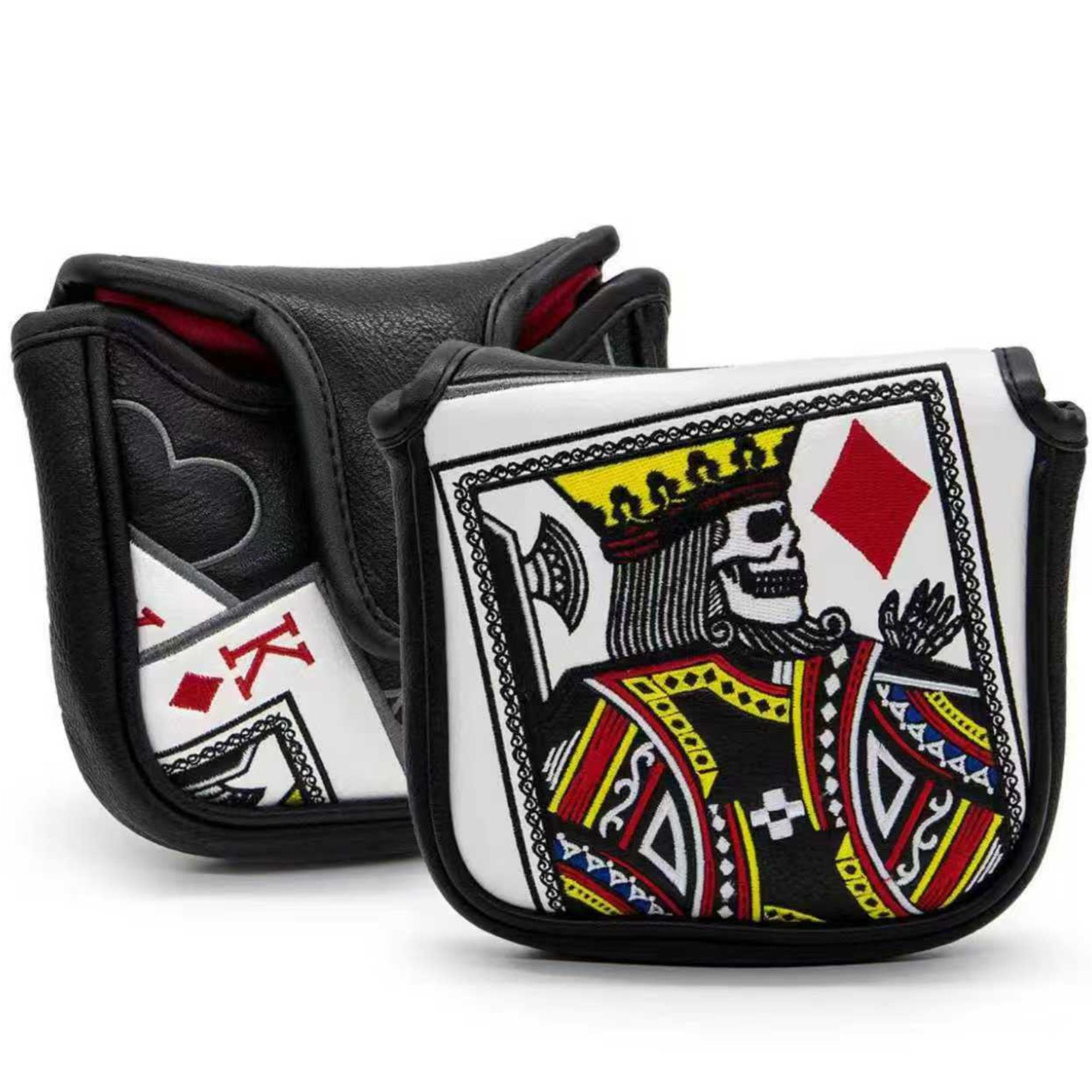 Men Accessories Gift - King Of Hearts Embroidered Mallet Putter
