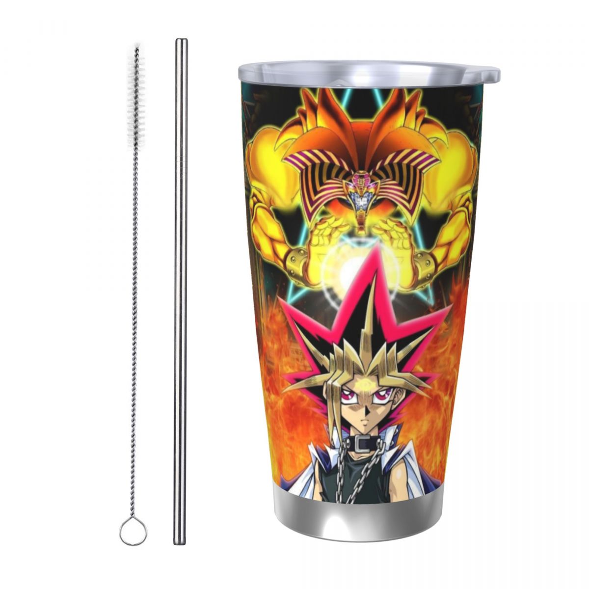 Flask Stainless Steel - Manga-Yu-Gi-Oh 20oz Stainless Steel Insulated Thermal