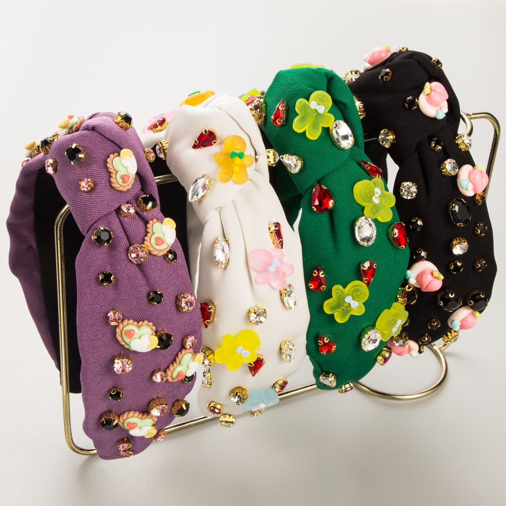 Men Accessories Wedding - Hot-selling new gingerbread man decorative headband