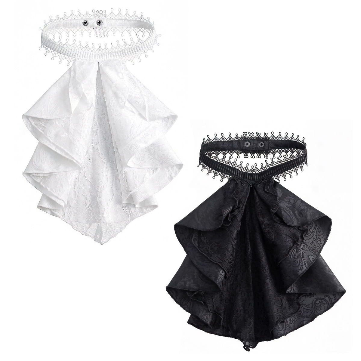 Men'S Victorian Accessories - Victorian Jabot for Women Men Renaissance