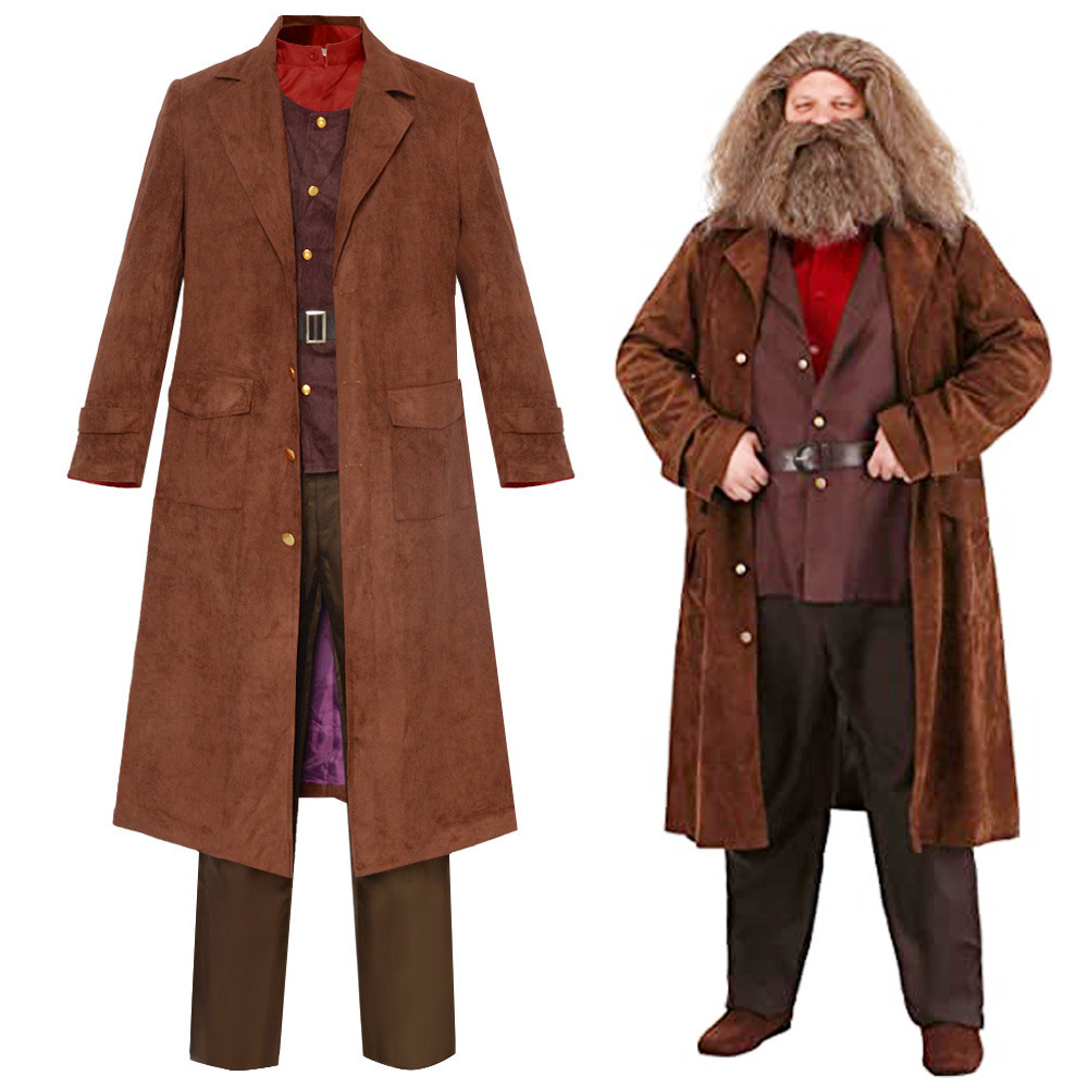 Medieval Men'S Accessories - Anime Hagrid Cosplay Rubeus Hagrid Cosplay