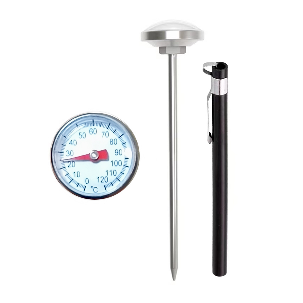 Flask Stainless Steel - 0°C~120°C Kitchen Milk Bottle Food Thermometer
