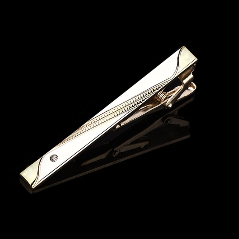 Men Accessories Silver - 1 Piece of Men's Tie Clip