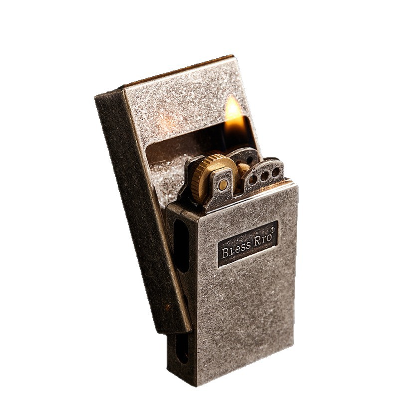 Retro Grinding Wheel Lighter O - огляд і ціна Men Accessories Drawer
