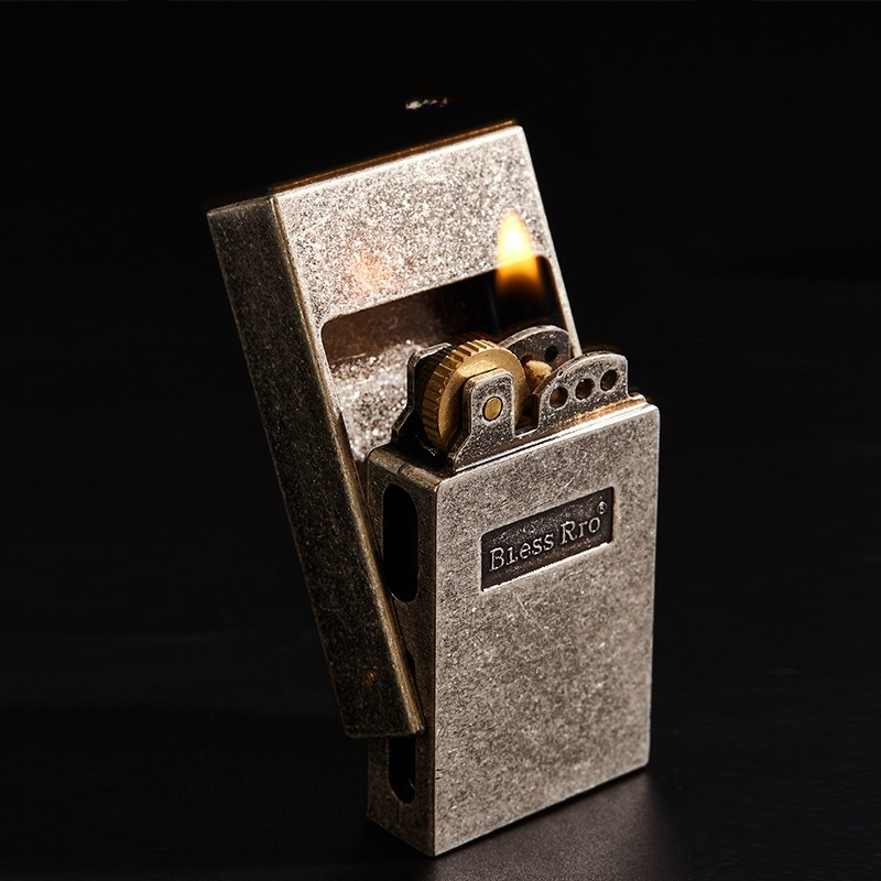Retro Grinding Wheel Lighter O - огляд і ціна Men Accessories Drawer