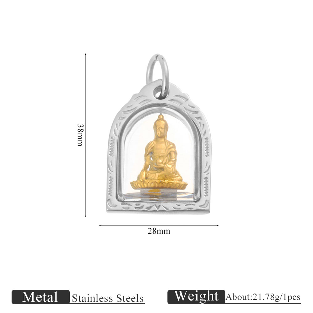 1/2pcs Photo Frame Charms 18K  - огляд і ціна Men Accessories Locket