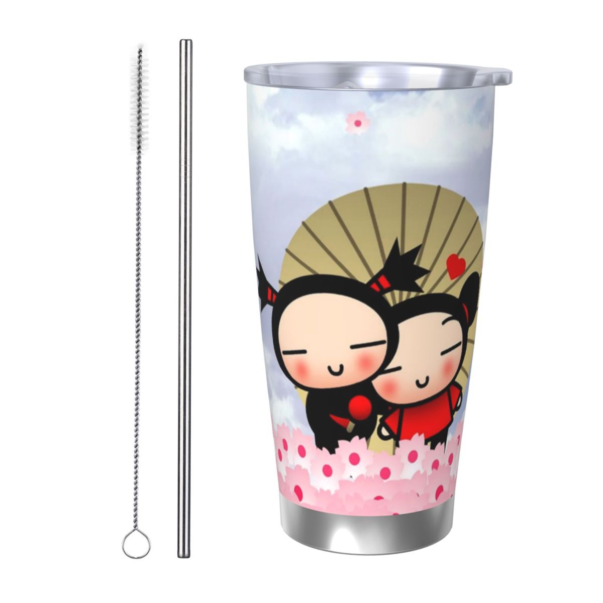 Cute Cartoon Pucca 20oz Stainl - огляд і ціна Flask Stainless Steel