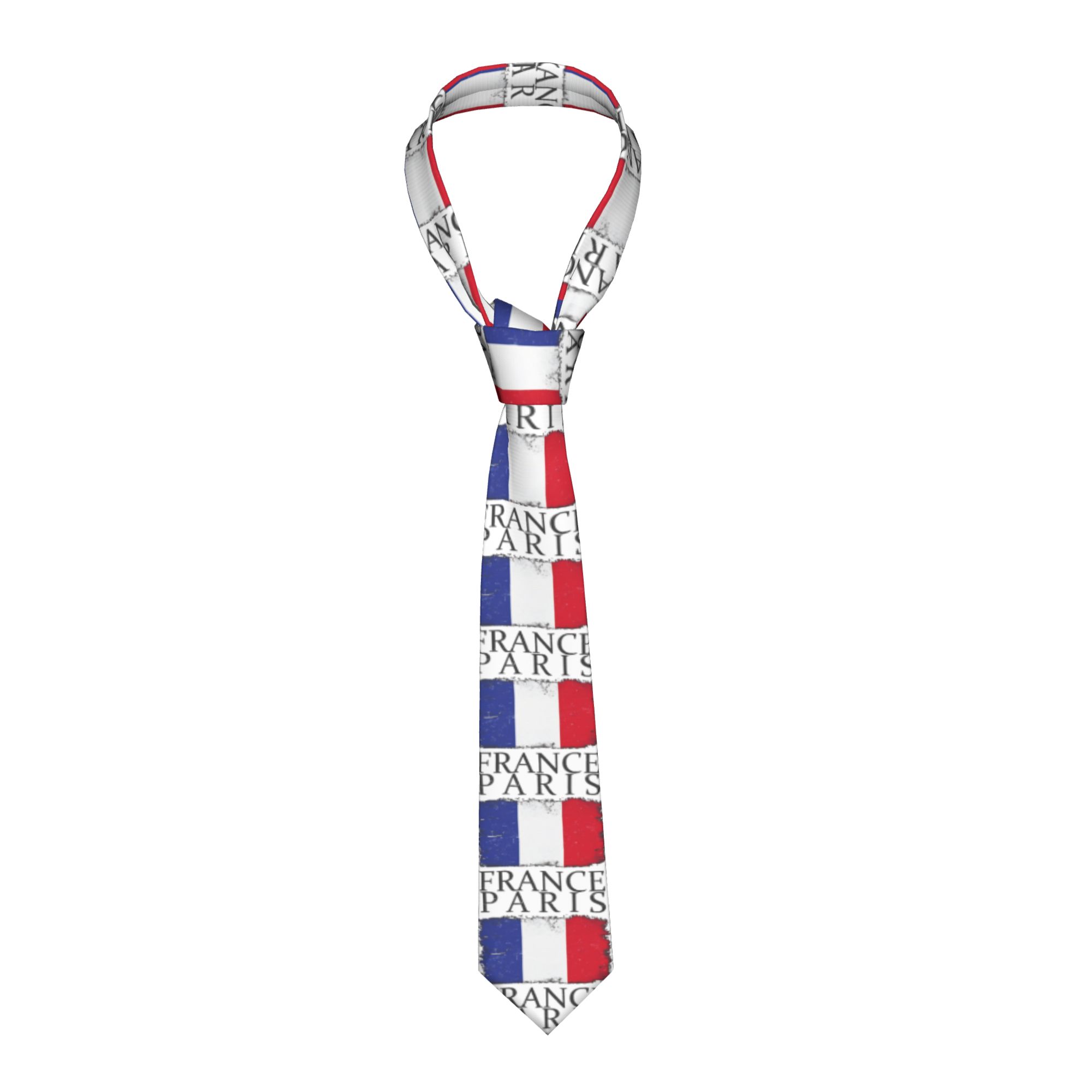 Men's Tie France Flag Capital  - огляд і ціна Men'S Accessories Paris