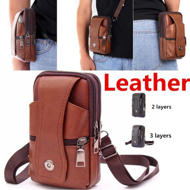 1Pcs Men Cell Phone Belt Pack  - огляд і ціна Men Accessories Box