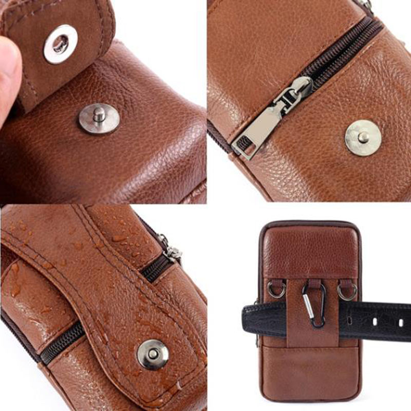 1Pcs Men Cell Phone Belt Pack  - огляд і ціна Men Accessories Box
