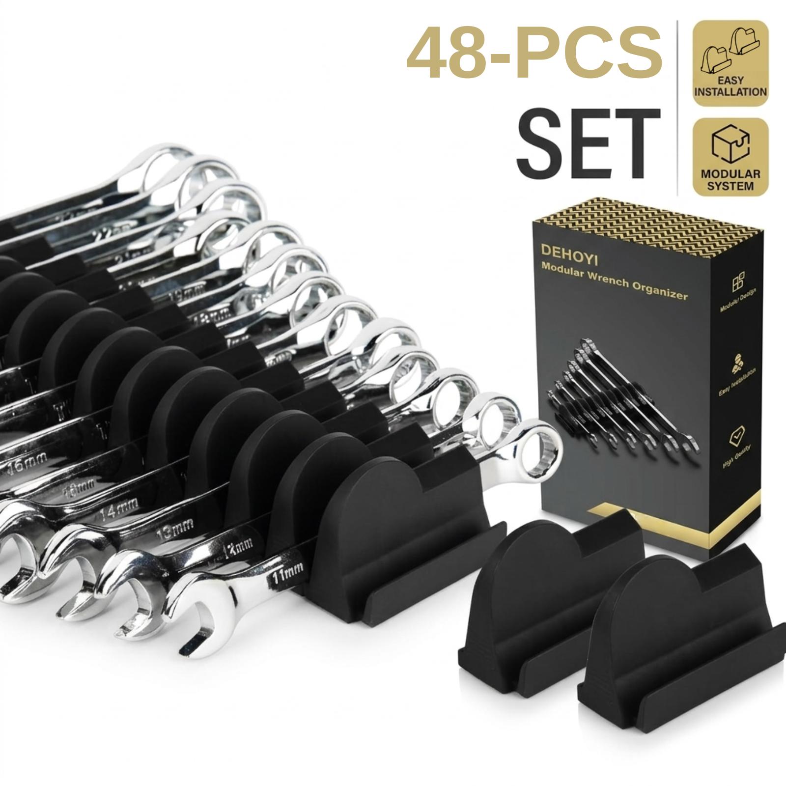 48Pcs Modular Wrench Organizer - огляд і ціна Men Accessories Drawer