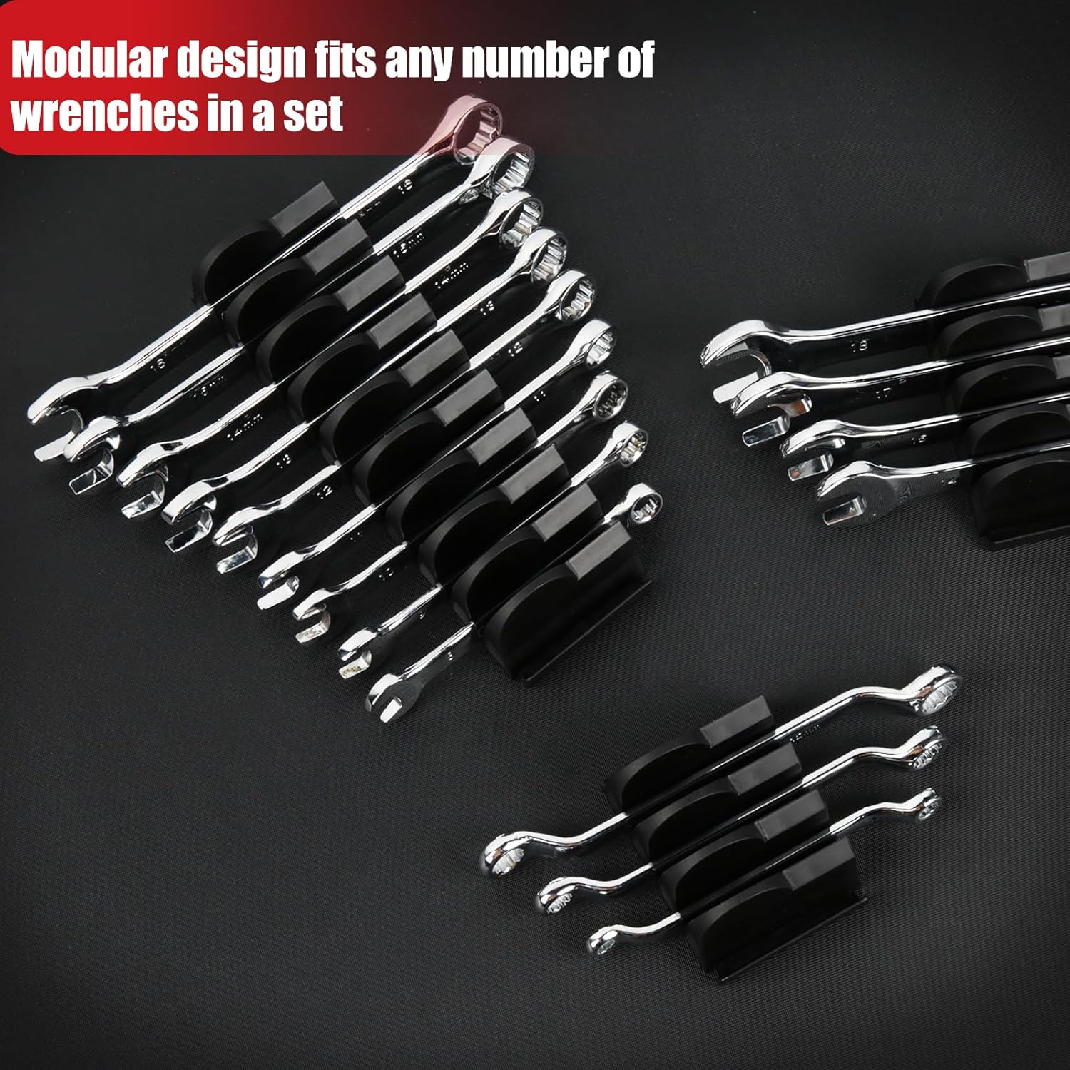 48Pcs Modular Wrench Organizer - огляд і ціна Men Accessories Drawer