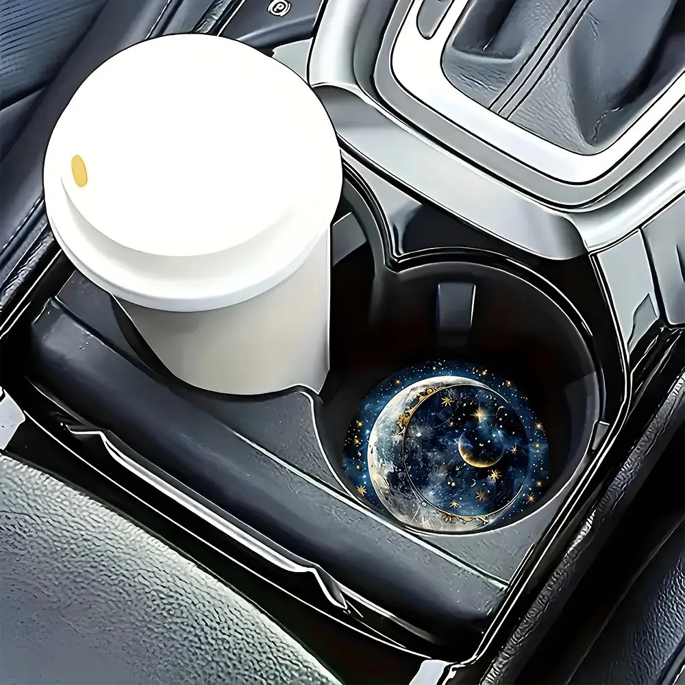 2pcs Starry Night Moon Car Cup - огляд і ціна Men Accessories Box
