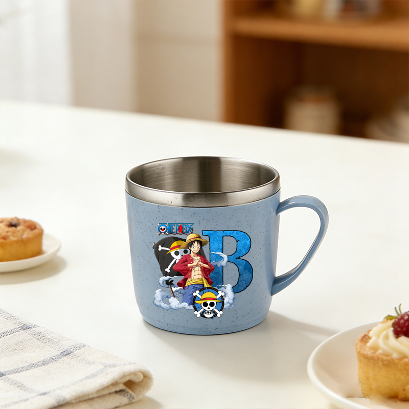 One Piece Water Cup Boy Girl A - огляд і ціна Flask Stainless Steel