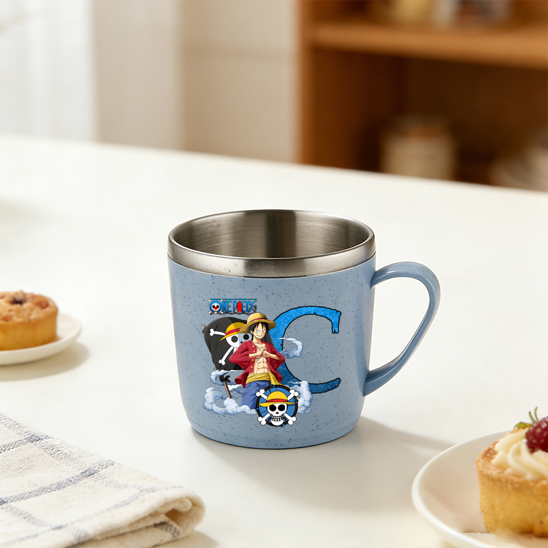 One Piece Water Cup Boy Girl A - огляд і ціна Flask Stainless Steel