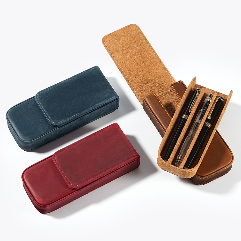 3 Slot Geniue Cowhide Pen Penc - огляд і ціна Men Accessories Drawer