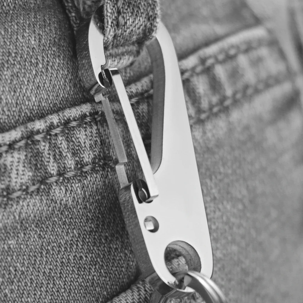 304 Stainless Steel Keyring Pe - огляд і ціна Men Accessories Silver