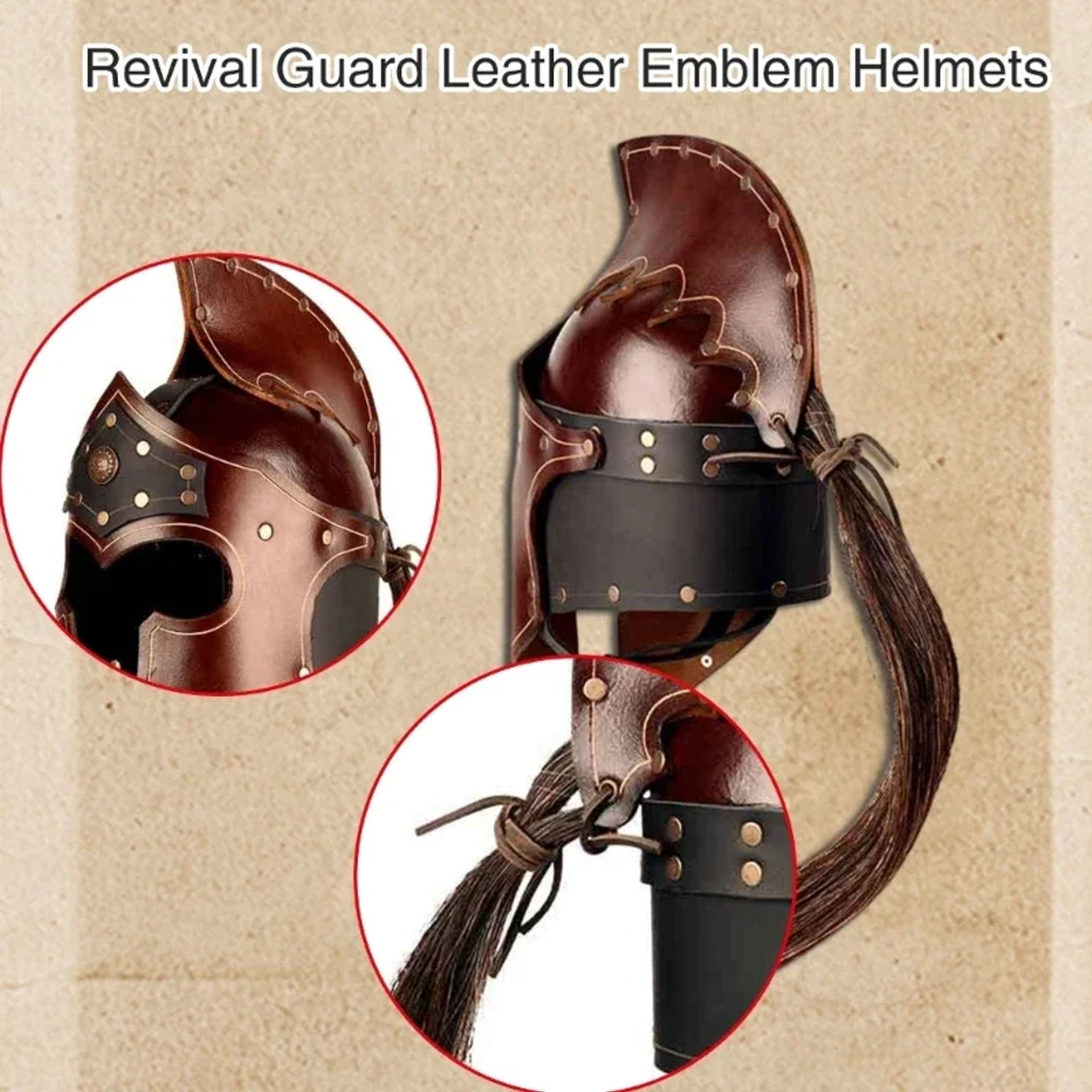 Warrior Gladiator Helmets Hall - огляд і ціна Medieval Men'S Accessories