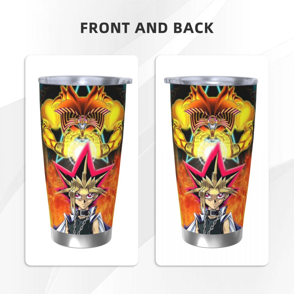 Manga-Yu-Gi-Oh 20oz Stainless  - огляд і ціна Flask Stainless Steel