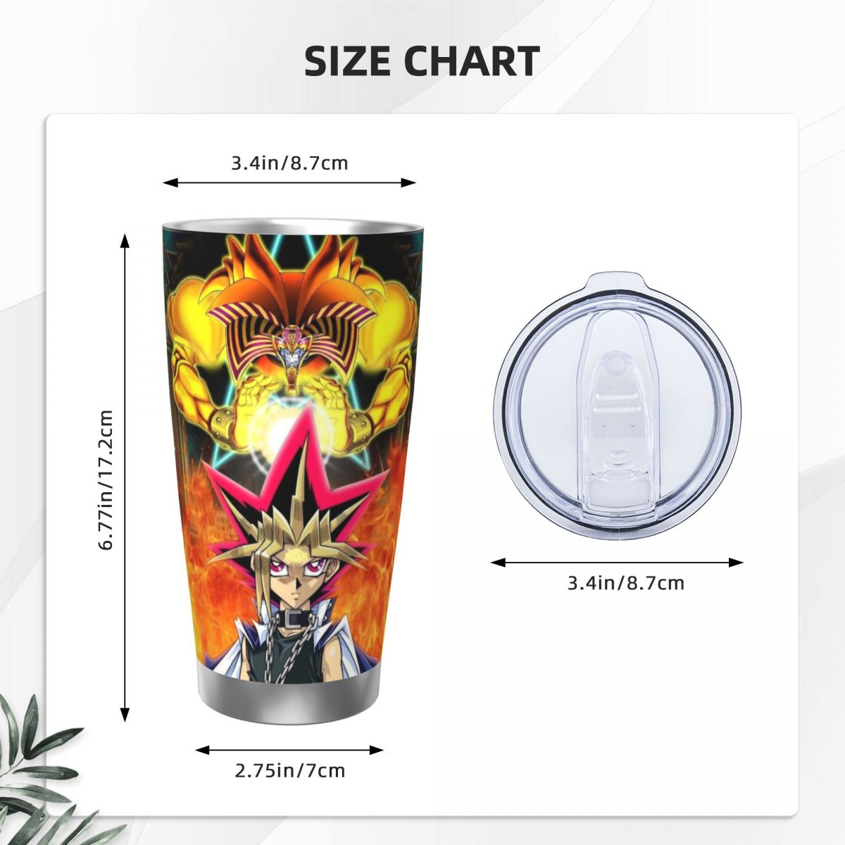 Manga-Yu-Gi-Oh 20oz Stainless  - огляд і ціна Flask Stainless Steel