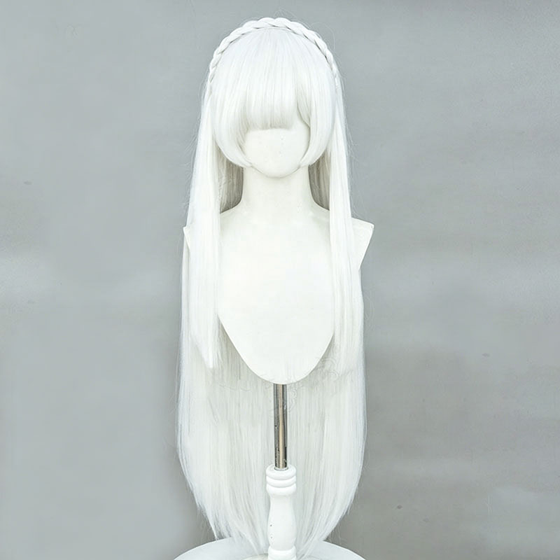 Anime Re:Zero Emilia Cosplay W - огляд і ціна Men Accessories Silver