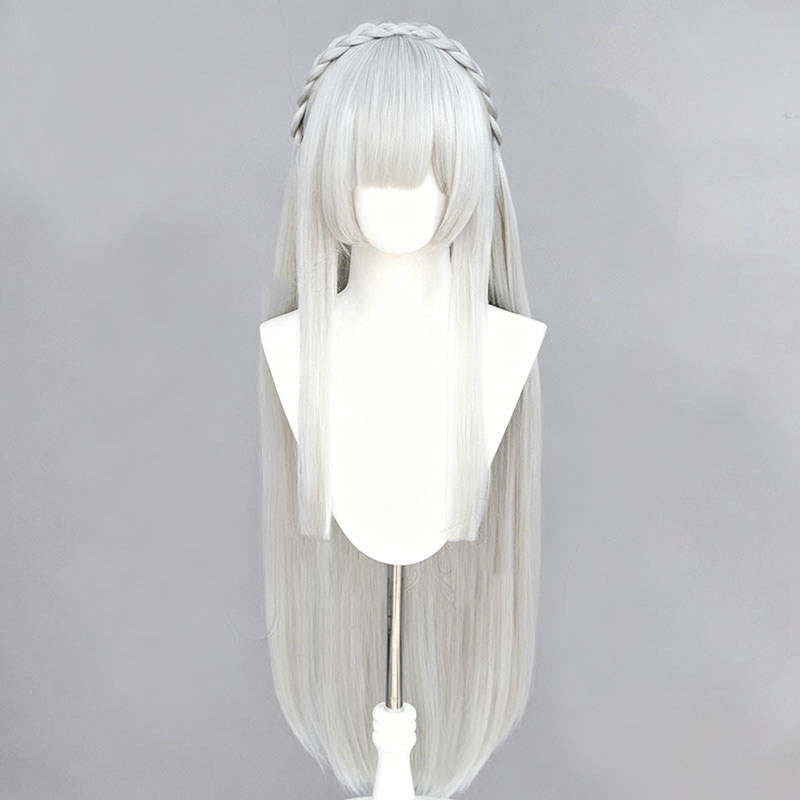 Anime Re:Zero Emilia Cosplay W - огляд і ціна Men Accessories Silver