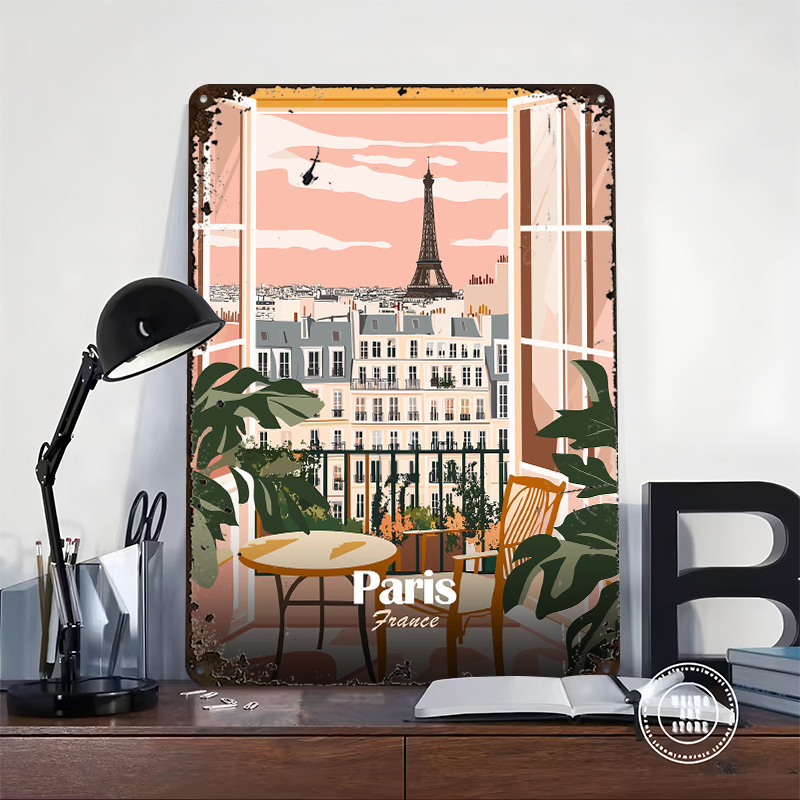 Paris Balcony View Metal Poste - огляд і ціна Men'S Accessories Paris