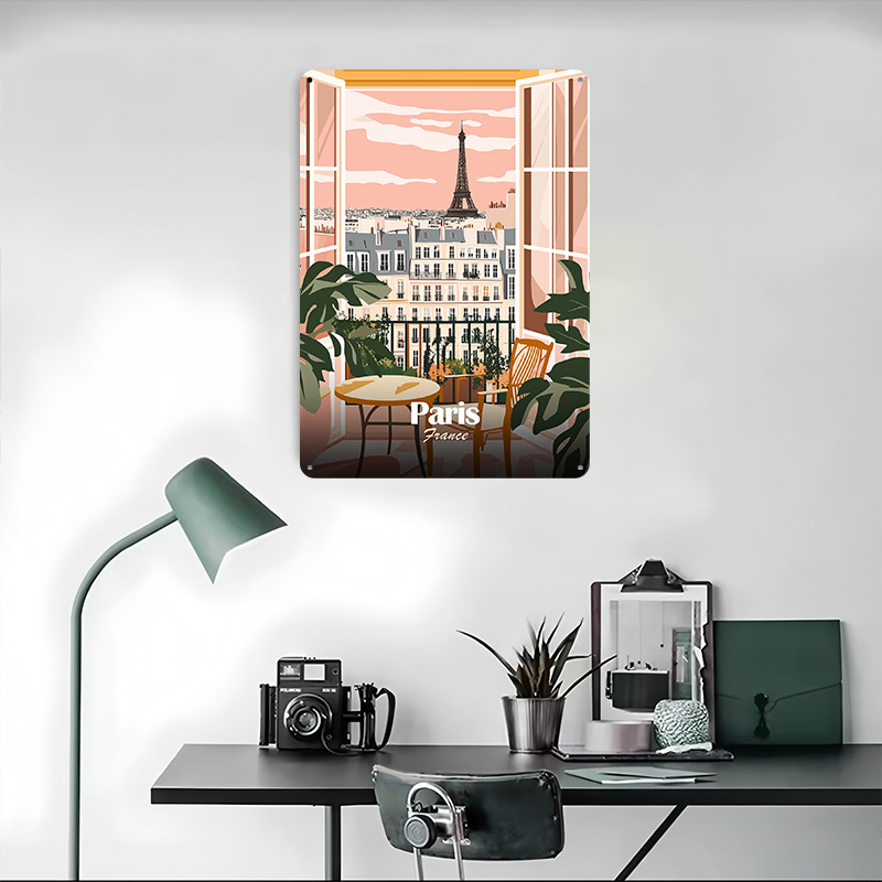 Paris Balcony View Metal Poste - огляд і ціна Men'S Accessories Paris