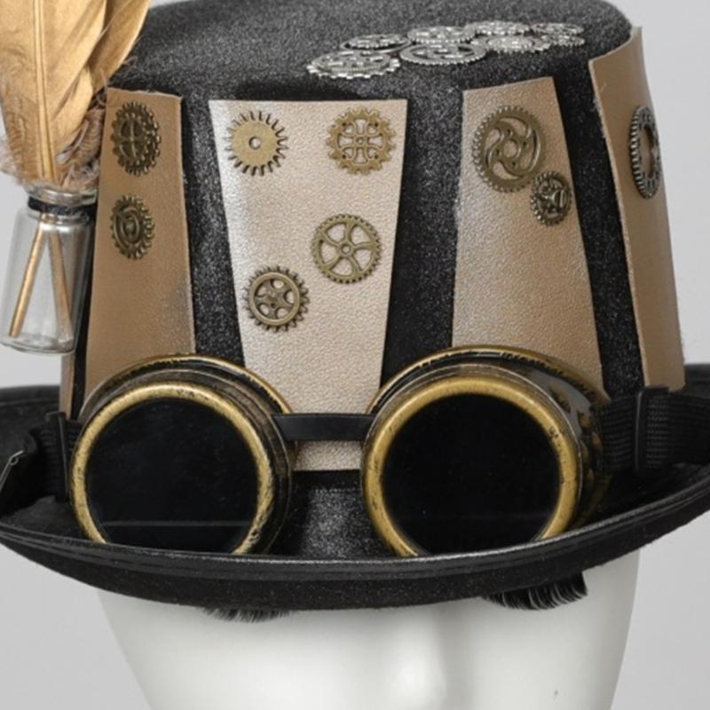 652F Victorian Steampunk Top H - огляд і ціна Men'S Victorian Accessories