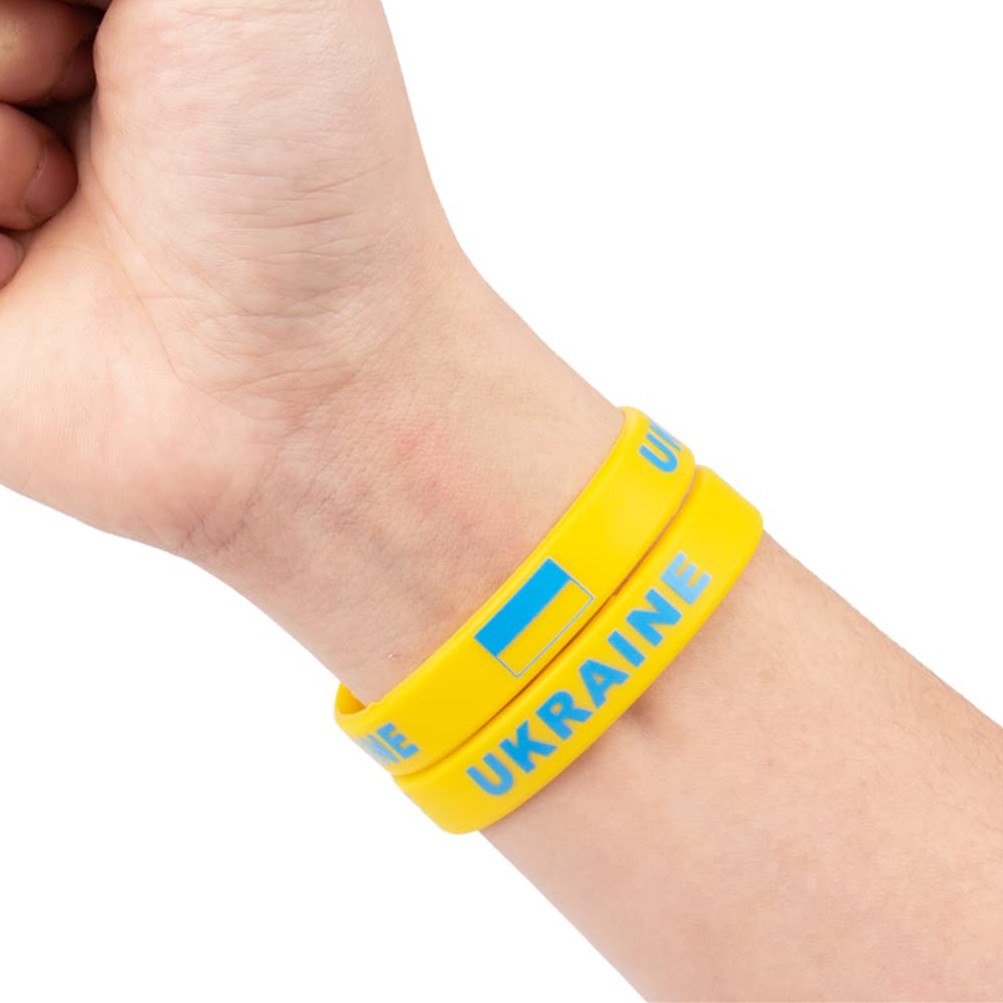 2pcs Ukraine Flag Bracelet Sil - огляд і ціна Men'S Accessories Uk