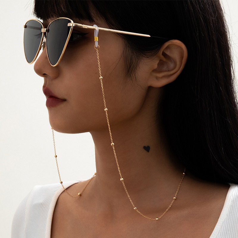Mask Sunglasses Chains for Wom - огляд і ціна Men Accessories Silver