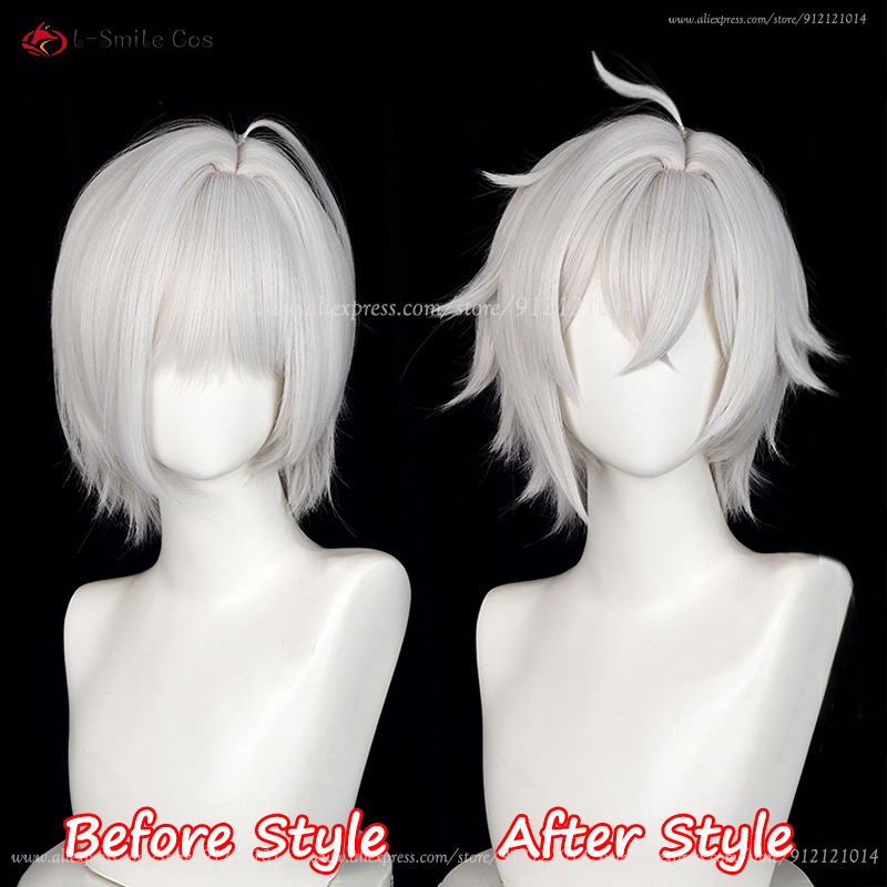 ZZZ Seth Lowell Cosplay Wig 30 - огляд і ціна Men Accessories Silver