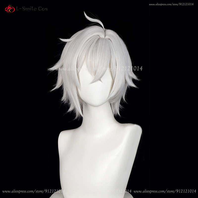 ZZZ Seth Lowell Cosplay Wig 30 - огляд і ціна Men Accessories Silver