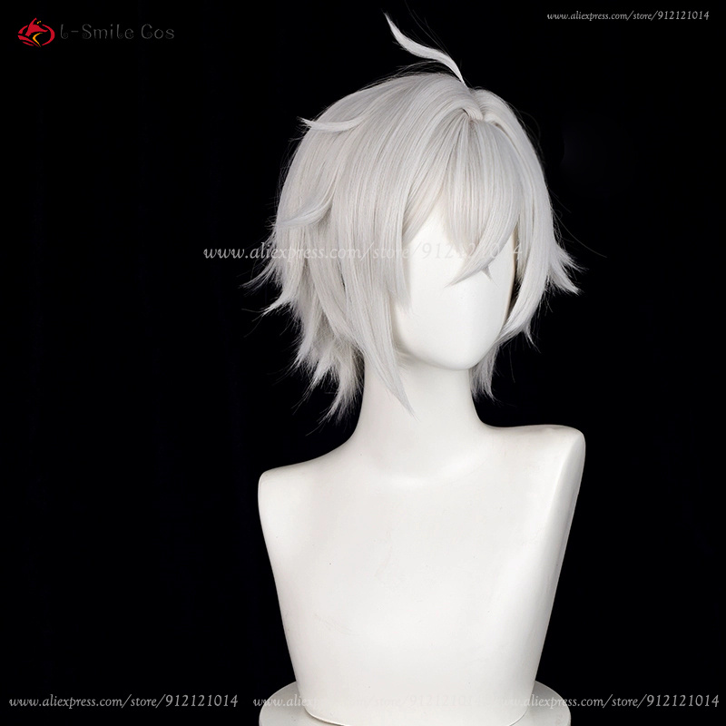 ZZZ Seth Lowell Cosplay Wig 30 - огляд і ціна Men Accessories Silver