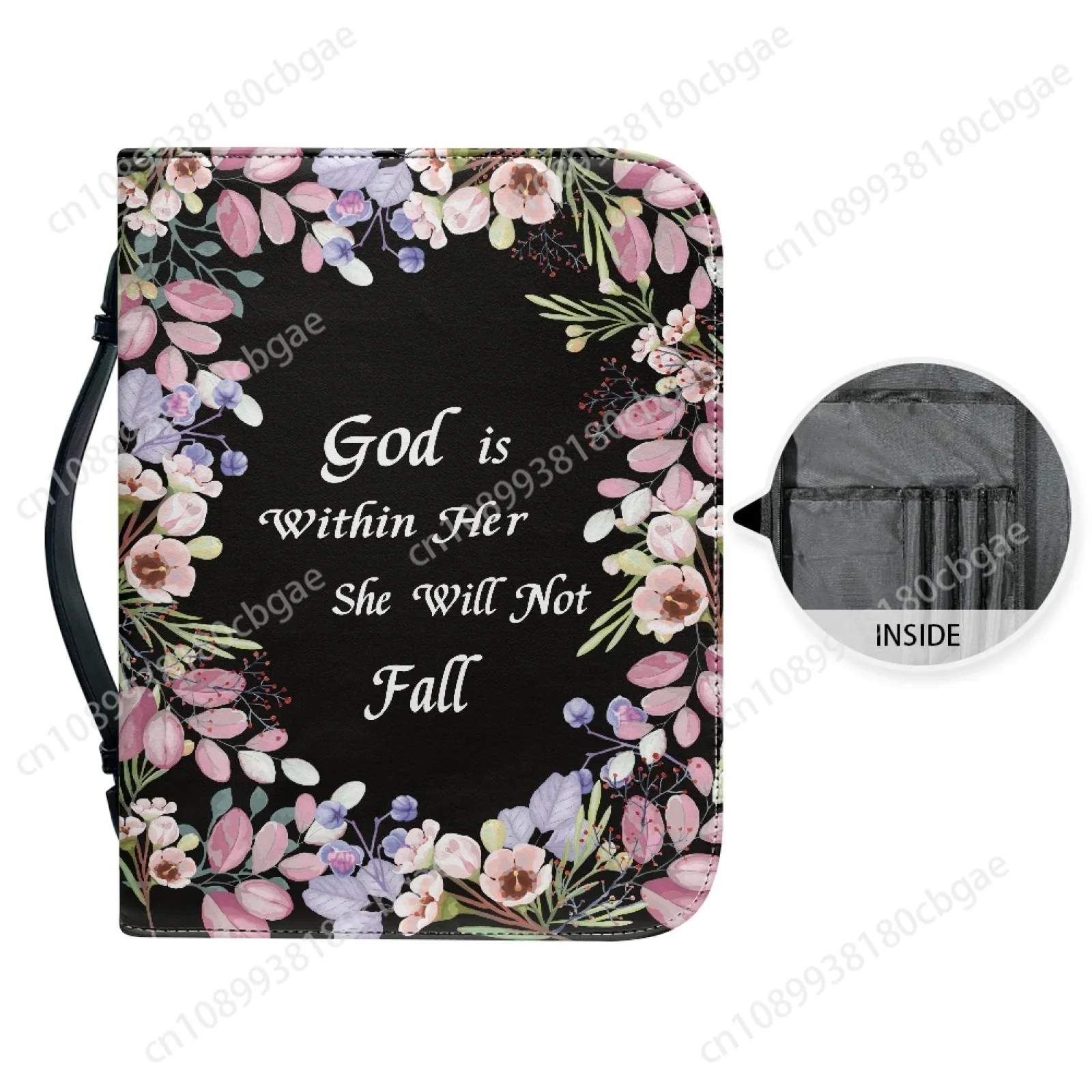 Flowers Verse Pattern Leather  - огляд і ціна Men Accessories Box