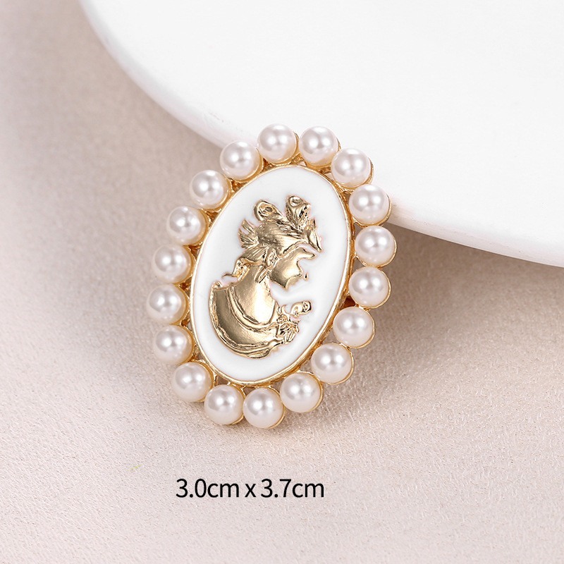 Victorian Style Pearls Cameo B - огляд і ціна Men'S Victorian Accessories