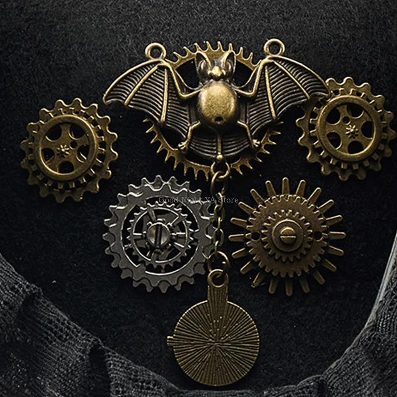Lace Trim Bat Gear Pirate Hat  - огляд і ціна Men'S Victorian Accessories