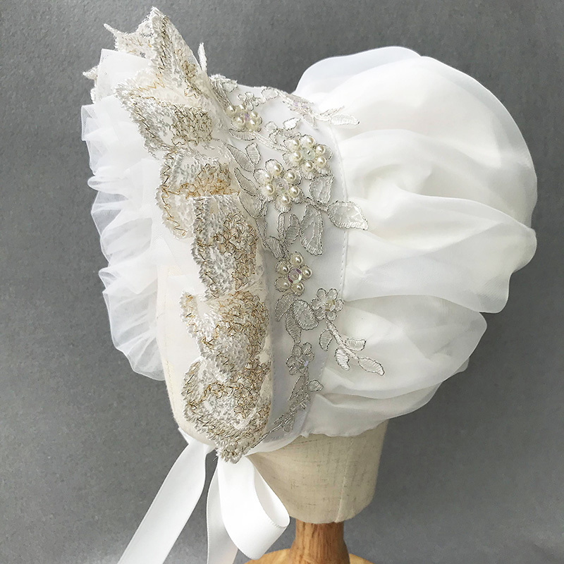 Victorian Bonnet Ruffles Villa - огляд і ціна Men'S Victorian Accessories