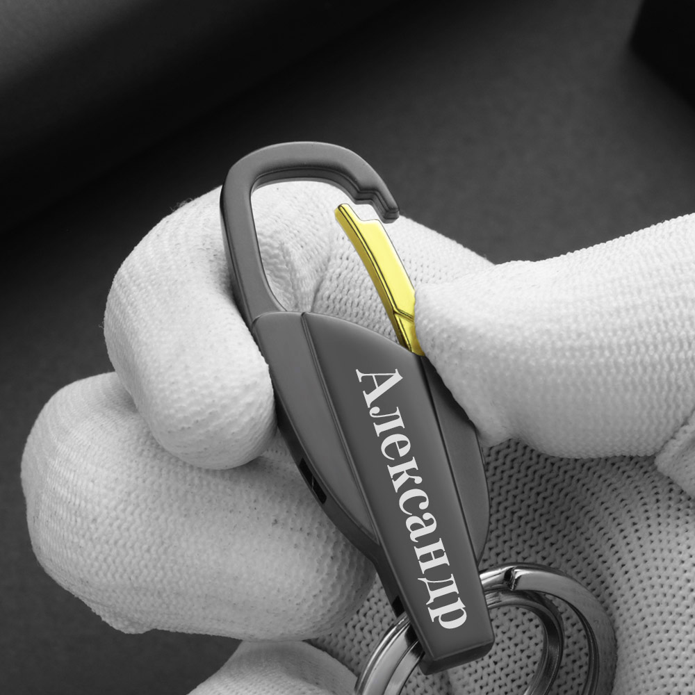 Personalized Lettering Keychai - огляд і ціна Men Accessories Silver