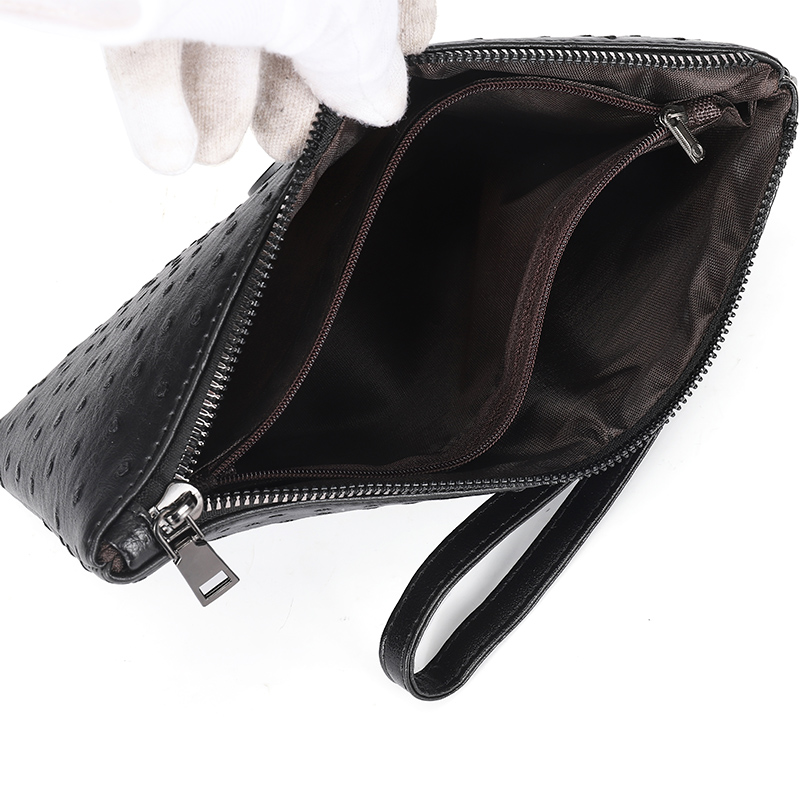 Ostrich Pattern Black Brown Wa - огляд і ціна Men Accessories Box