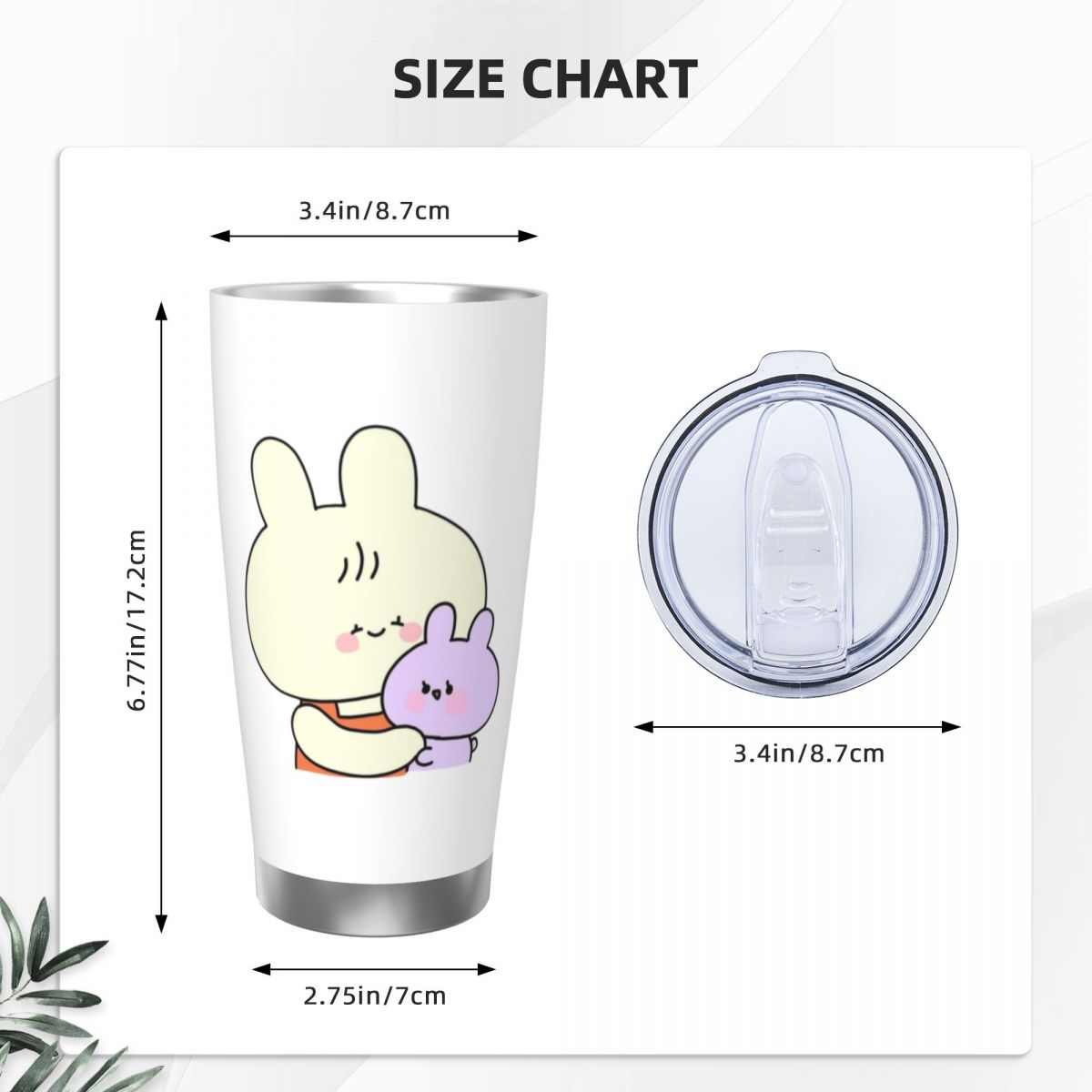Asamimichaan Cute Asamimi 20oz - огляд і ціна Flask Stainless Steel
