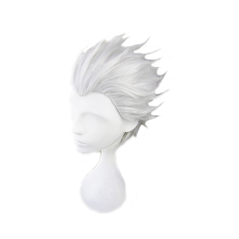 Short Silver Grey Slicked-back - огляд і ціна Men Accessories Silver