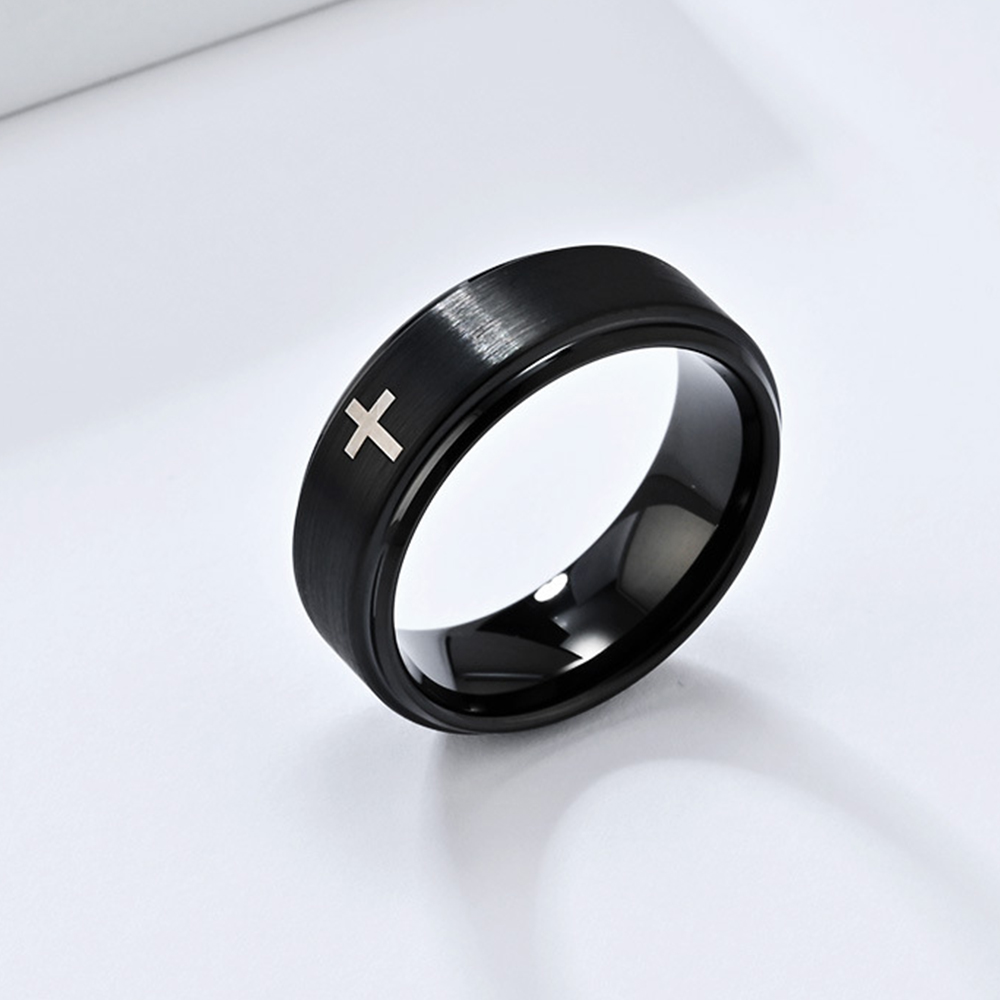 Retro Titanium Steel Christian - огляд і ціна Men Accessories Wedding