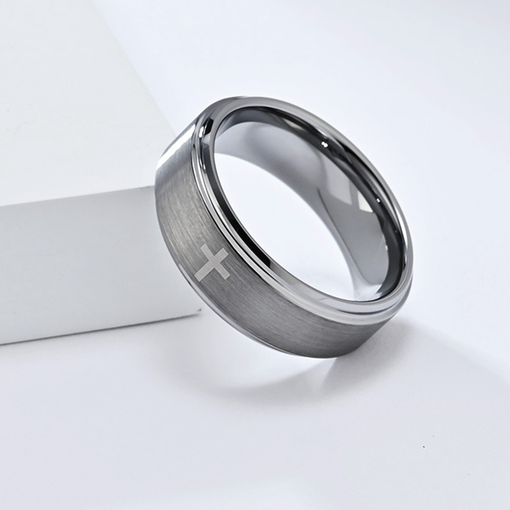 Retro Titanium Steel Christian - огляд і ціна Men Accessories Wedding