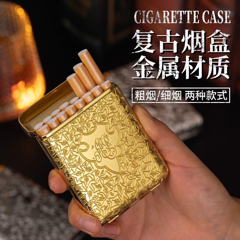 New retro Carving Metal 20 16  - огляд і ціна Men Accessories Box