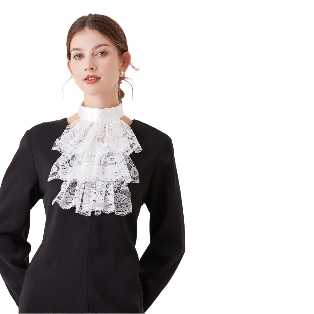 Vintage Victorian Lace Jabot C - огляд і ціна Men'S Victorian Accessories