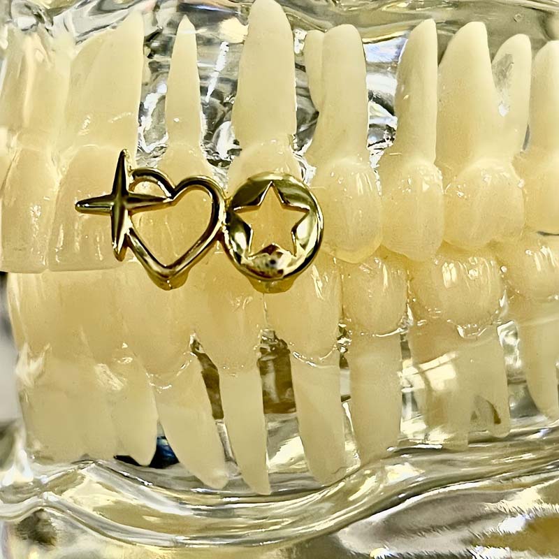Punk Hip Hop Hollow Heart Teet - огляд і ціна Men Accessories Silver