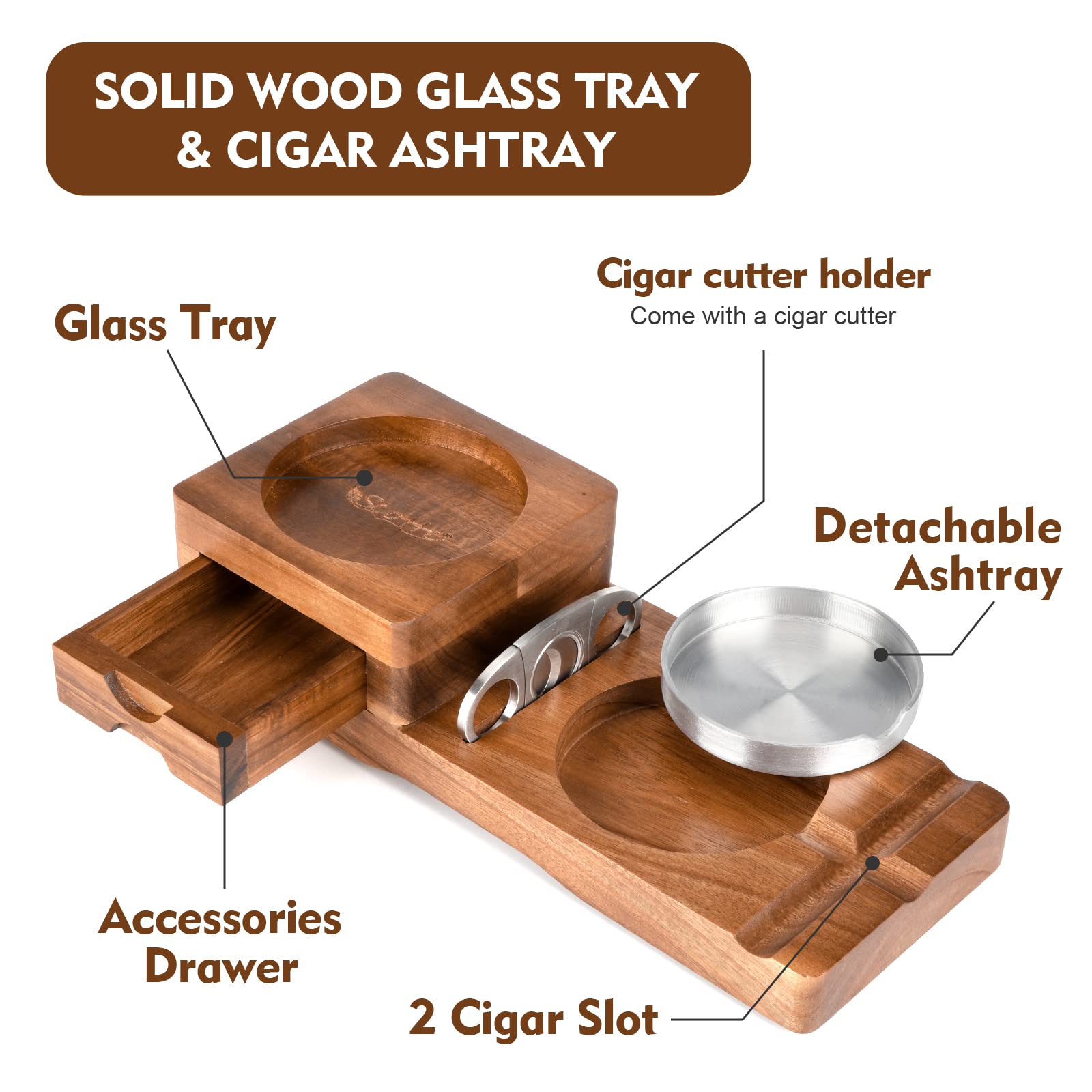 Great Cigar Accessories for Me - огляд і ціна Men Accessories Drawer