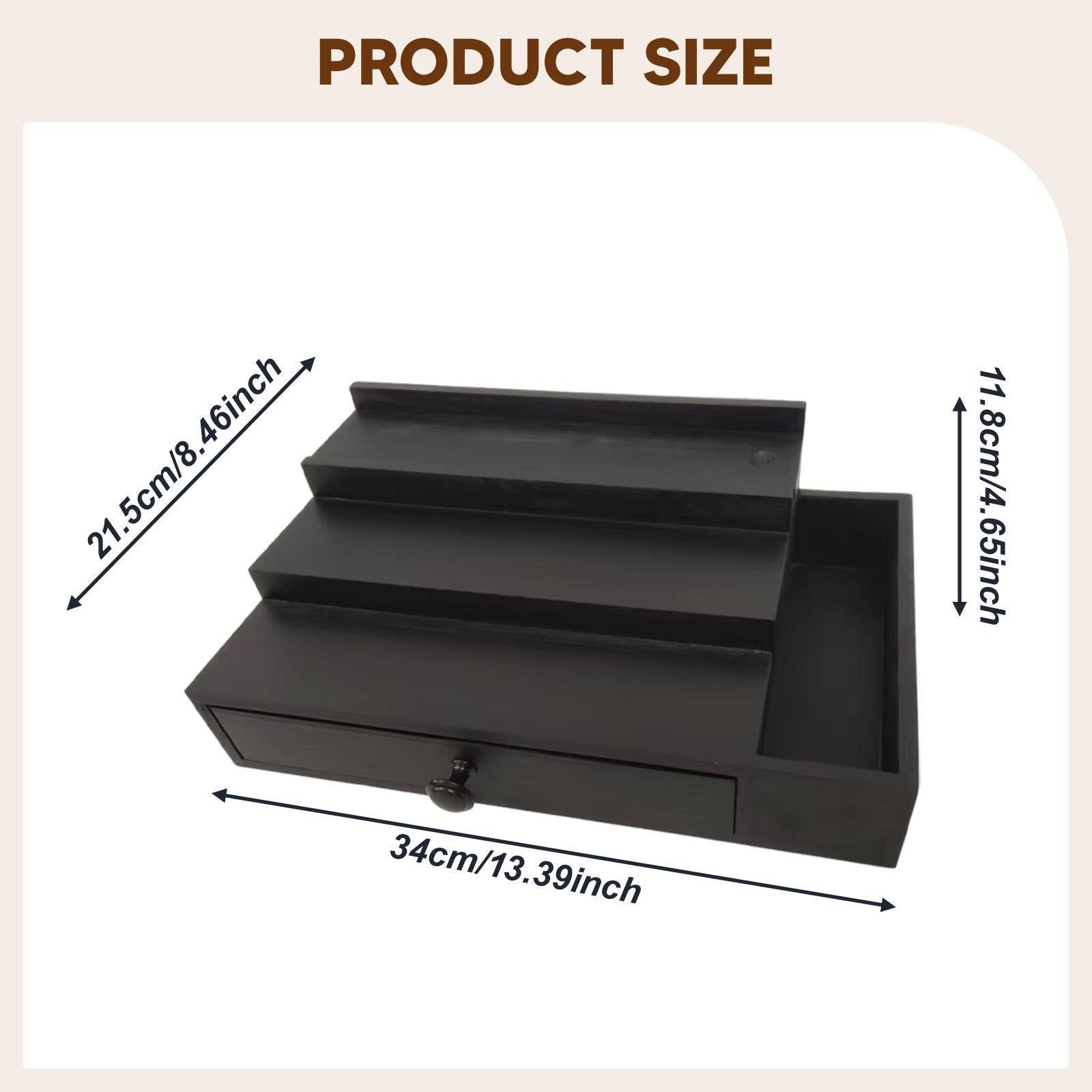 Perfume Organizer Wood Three T - огляд і ціна Men Accessories Drawer